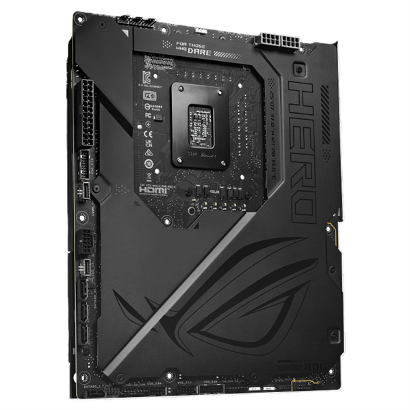 Материнская плата ASUS ROG MAXIMUS Z890 HERO BTF, LGA1851, Z890, 4*DDR5, 4*SATA, 6*M.2, 8*USB 3.2, Type-C, 2*PCIx16, 1*PCIx1, 2*Thunderbolt™ 4, HDM, ATX; 90MB1KG0-M0EAY0