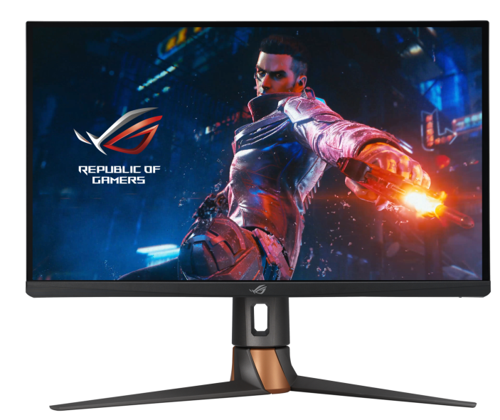 ASUS 27" ROG SWIFT PG27AQN IPS 2560x1440 1ms (MPRT) 400cd HDR10 360Hz HDMI*3 DP USB-Hub Swivel Pivot HAS Black