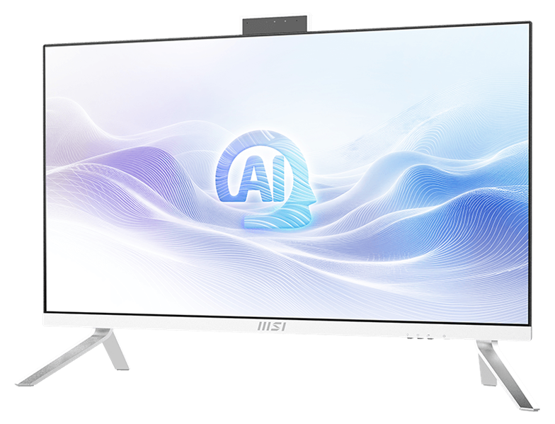 Моноблок MSI Modern AM273Q AI AiO 27" WQHD (2560x1440)IPS AG Non-touch, Core Ultra 5 125U (1.3GHz), 16Gb DDR5(2*8GB), 512GB SSD M.2, Intel UHD, WiFi, BT, camera, WirelessKB&mouse Eng/Rus, No OS,1y,White