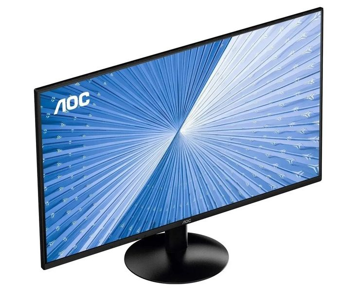 Монитор 27" AOC 2560x1440 WLED 16:9 IPS 350cd, 1500:1, 20M:1, 4ms, 178°/178°, HDMI, DP, 120Hz, Tilt, VESA, External, Black, 3y