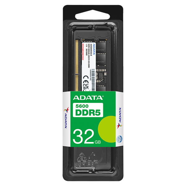 Оперативная память ADATA DDR5 DIMM 32GB 5600MHz 1*32GB 46-45-45 SINGLE TRAY