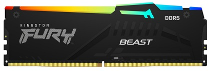Оперативная память Kingston 32GB 5600MT/s DDR5 CL40 DIMM FURY Beast RGB