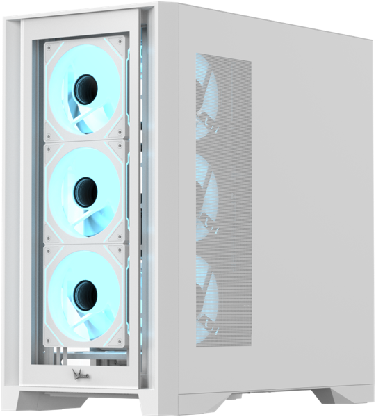 корпус Formula V Line Air Power G8 White, ATX, Dual Front Panels, TYPE-C*1, USB3.0*1 (замят угол)