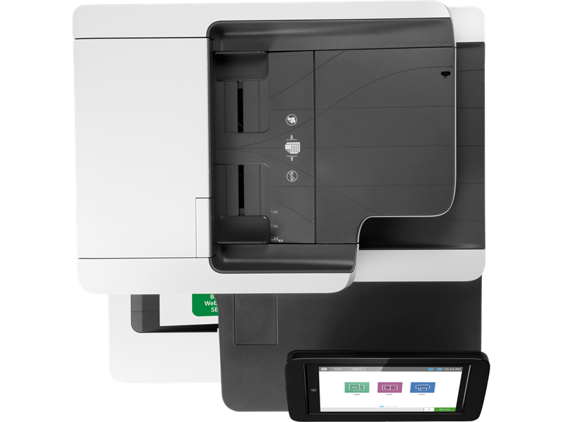 принтер HP Color LaserJet Mgd MFP E57540dn Prntr (p/c/s, A4, 1200dpi, 38(38)ppm, 1,25GB(print),500MB(scan), HDD320Gb, 2trays 100+550, ADF100, Duplex, USB/GigEth, cart. 6KB&5K CMYp. inbox)