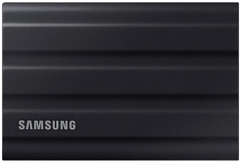 Твердотельный накопитель SSD Samsung T7 Shield External 4Tb BLACK USB 3.2 (MU-PE4T0S) 1year