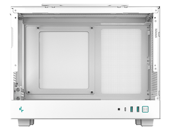 Корпус Deepcool CH160 MESH WH без БП, белый, MINI-ITX (R-CH160-WHNMI0-G-1)
