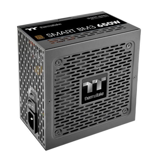 Блок питания Thermaltake Smart BM3 650W, ATX 3.0, PCIe Gen 5.0, APFC, 12cm Fan, 80+ Bronze, Semi Modular, Retail