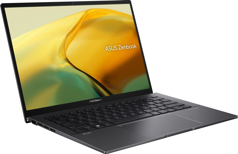 ASUS Zenbook 14 UM3402YA-KP783W AMD Ryzen5 7430U 2.3GHz LPDDR4X 8GB 512GB PCIE G3 SSD 14.0" WQXGA (2560 x 1600) IPS-level 60Hz WIN11 HOME Jade Black