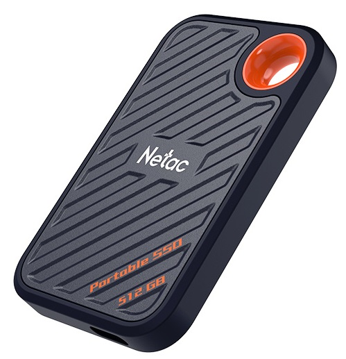 SSD накопитель Netac ZX20 512GB USB 3.2 Gen 2x2x2 Type-C External SSD, R/W up to 2000MB/1800MB/s, with USB C to A cable and 20Gbps USB C to C cable 5Y wty