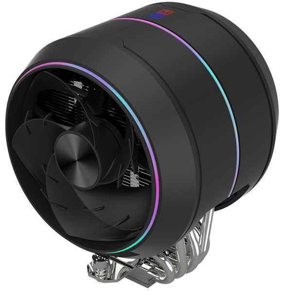Кулер для процессора ZALMAN ZET5 BLACK, 5 HEAT PIPES, 4-PIN PWM, 600-2000 RPM, 30.4 DBA MAX, HYDRO BEARING, FULL SOCKET SUPPORT