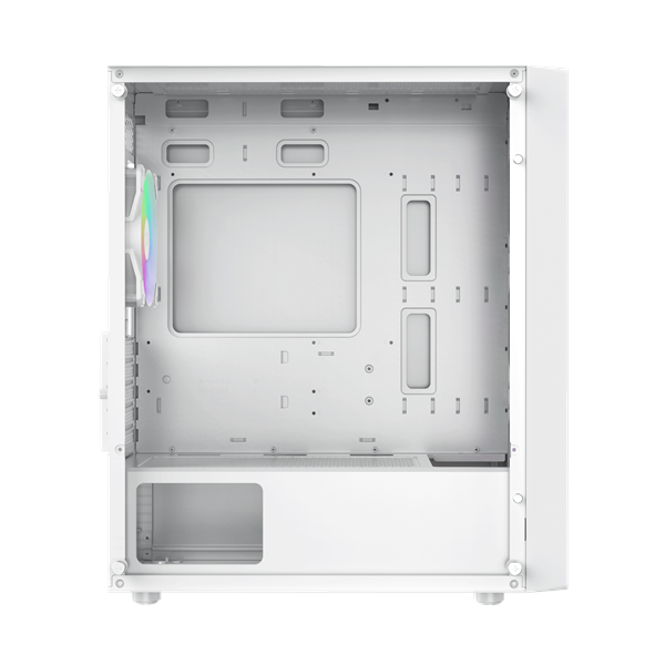корпус Ocypus Gamma C50 WH ARGB, MATX, USB3.0*1+USB2.0*2, FRONT 3x120mm ARGB, REAR 1x120mm ARGB (незначительное повреждение коробки)