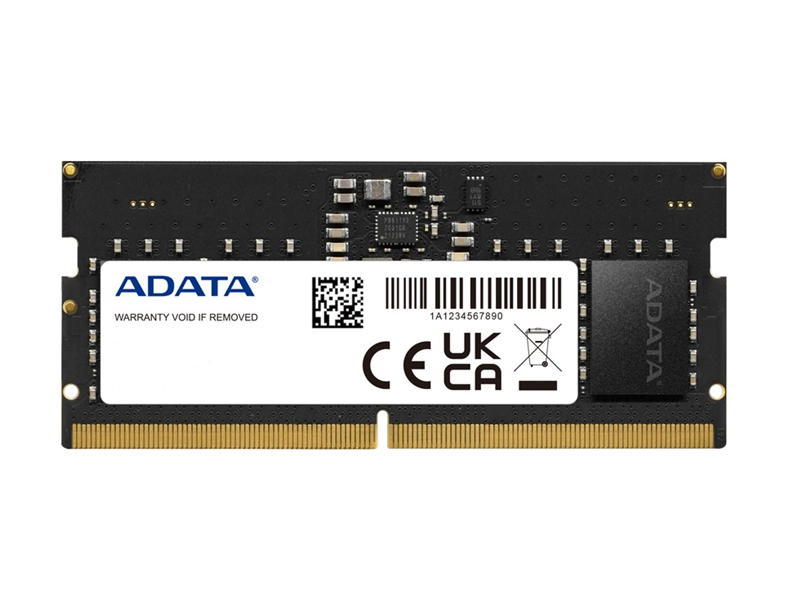Оперативная память ADATA DDR5 SO-DIMM 32GB 4800MHz 1*32GB 40-40-40 SINGLE TRAY