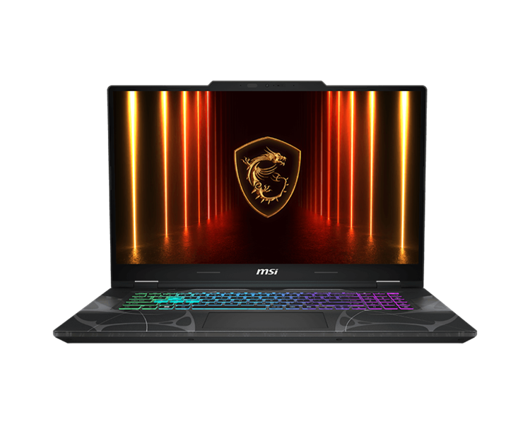 Ноутбук MSI Cyborg 17 B13WFKG Core i7-13620H 17.3" FHD (1920*1080), 144Hz DDR5 16GB (16GB*1),1TB SSD,NV RTX 5060 (8GB GDDR7),55.2Whr,2,5kg,DOS,1y,Translucent Black