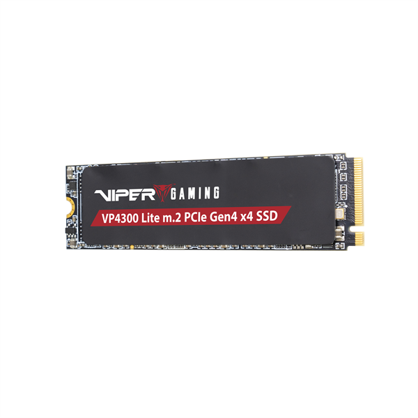 Твердотельный накопитель Patriot Viper VP4300 Lite 500GB M.2 2280 NVMe PCIe 4.0 x4 R7000/W4000 TBW 400TB 3D NAND