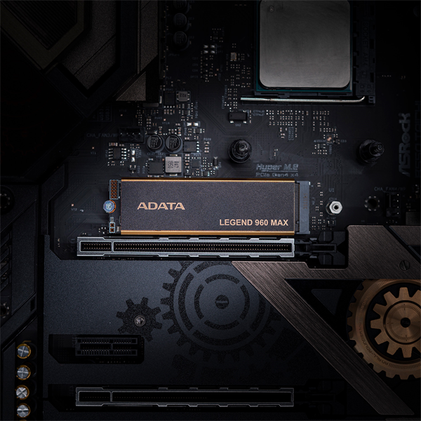 Твердотельный накопитель ADATA LEGEND 960 MAX M.2 2280 NVMe PCIe 4.0 x4 4TB 7400/6800 COLOR BOX