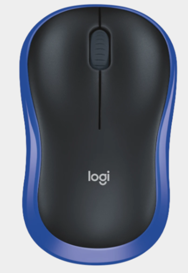 Мышь Logitech Wireless Mouse M185, Blue, CN, [910-002239/910-002632]