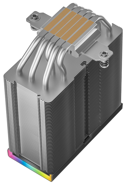 Кулер для процессора DEEPCOOL AK500S DIGITAL SE LGA20XX/1700/1200/115X/AM5/AM4 (12шт/кор, TDP 240W, PWM, Fan 120mm, 5 тепл. трубок, Copper Base, черный) RET (R-AK500S-BKADMN-GJD)