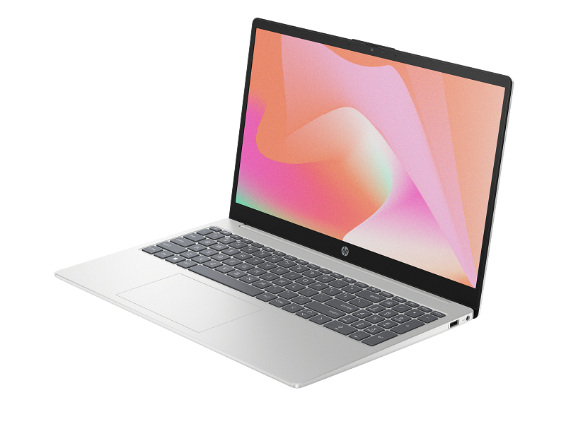 Ноутбук HP Laptop 15-fd0496nia Core i5-1334U 15.6 FHD (1920x1080)AG 8GB (1x8GB) DDR4 3200 512GB SSD,41Wh,MediaTek Wi-Fi 6E MT7902,1,6kg,1y,Silver,Dos,KB EngSilver
