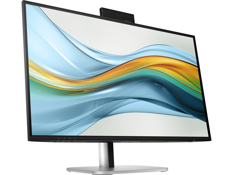 HP Series 5 Pro 27 inch QHD USB-C Conferencing Monitor - 527pm 27" Monitor 2560 x 1440 FHD, 16:9, IPS, 400 cd/m2,5 ms, 178°/178°, HDMI, USB-A, USB-C, DP, 100 Hz, Webcam, Tilt, HAS, Swiwel, Vesa