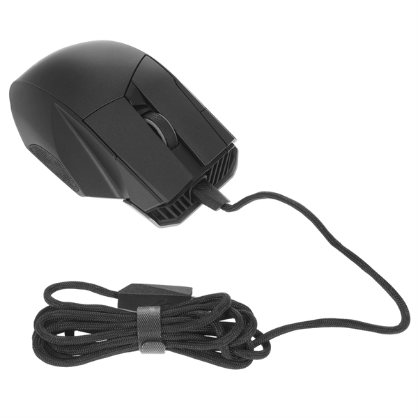Мышь ASUS ROG SPATHA X, 168g, Wired (Type-C)+2.4GHz RF, 19K DPI Sensor, 12 Programable buttons, Black