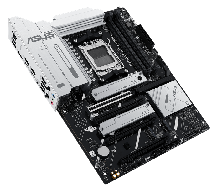 Материнская плата ASUS PRIME X870-P WIFI, AM5, X870, 4*DDR5, 2*SATA, 4*M.2, 4*USB 3.2, 2*USB 2.0, 2*Type-C, 5*PCIx16, HDMI, ATX; 90MB1IS0-M0EAY0 (незначительное повреждение коробки)