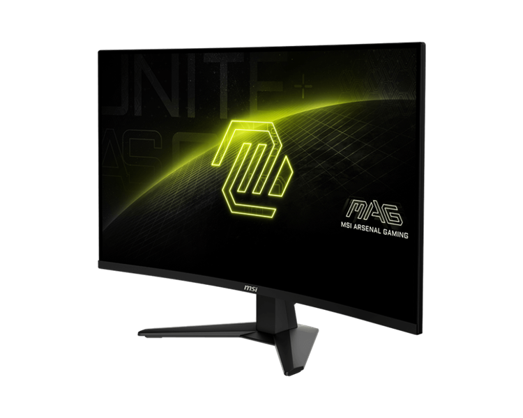 Мониторы MSI MAG 32CQ6F 31,5" 16:9 WQHD(2560x1440) Rapid VA Curve 1500R, 3500:1, 0,5ms(GTG), 100M:1,400nits,2xHDMI,DP,Tilt,IntPower,VESA,180Hz,Black,1y w-ty