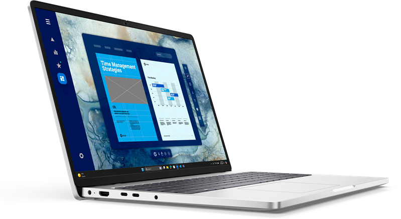 Ноутбук DELL 16 Pro Ultra 5 235U vPro 16” 16:10 FHD+ (1920 x 1200),60Hz,IPS,Non-Touch, AGl,300 nit,16GB (1x16GB) 512GB SSD Intel graphics ,Backlit,FPR,2y,11 Home,Chinese/single language1,9kgKB Eng/Rus