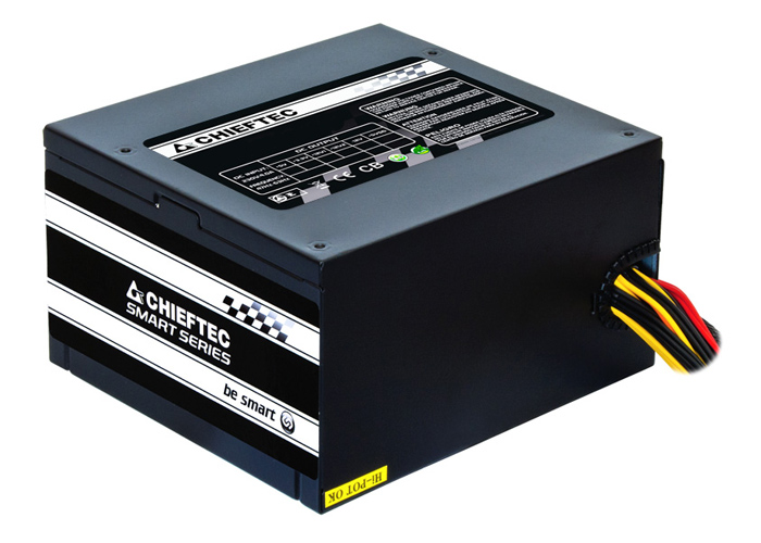 Блок питания Chieftec PSU GPS-400A8 400W Smart ser ATX2.3 230V Brown Box 12cm 80%+ Fan Active PFC 20+4, 8(6+2)p, 3xSATA, 2xMolex+Floppy