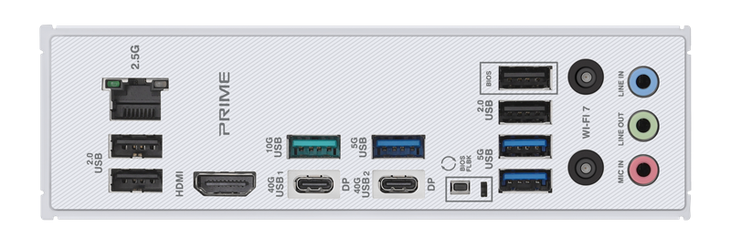 Материнская плата ASUS PRIME X870-P WIFI, AM5, X870, 4*DDR5, 2*SATA, 4*M.2, 4*USB 3.2, 2*USB 2.0, 2*Type-C, 5*PCIx16, HDMI, ATX; 90MB1IS0-M0EAY0 (незначительное повреждение коробки)