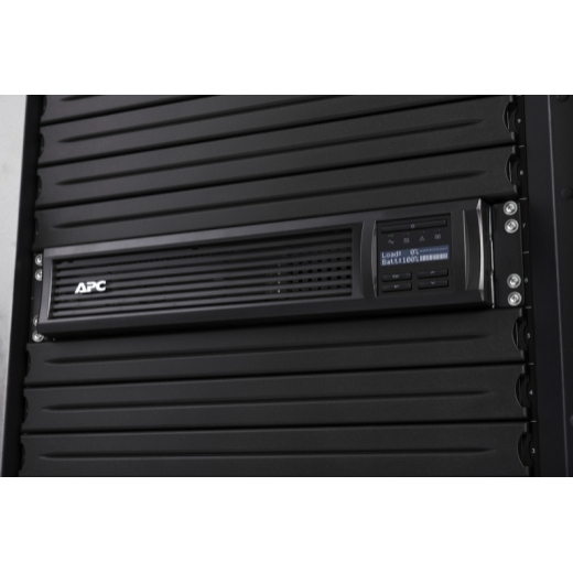 Источник бесперебойного питания APC Smart-UPS 2200VA/1980W, RM 2U, Line-Interactive, LCD, Out: 220-240V 8xC13 (4-Switched) 1xC19, EPO, SmartConnect, Black, 1 year warranty (замена SMT2200RMI2U)