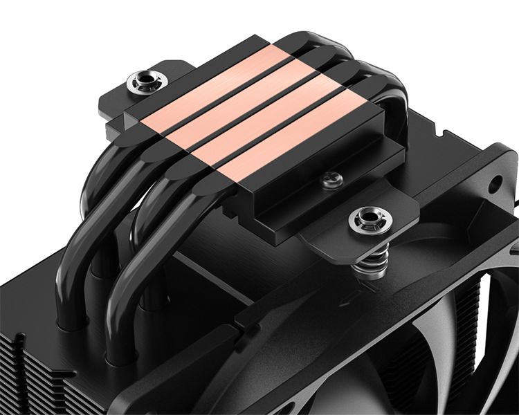 Кулер для процессора ID-COOLING SE-214-XT BLACK LGA20XX/1700/1200/115X/AM5/AM4 (16шт/кор, TDP 180W, PWM, 4 тепл.трубки прямого контакта, FAN 120mm) RET
