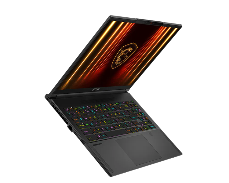 ноутбук MSI Stealth A16 AI+ A3XWHG Ryzen AI 9 HX 370 16" 16:10 QHD+ (2560 x 1600) OLED, 240hz,LPDDR5X 32GB,2TB SSD,NV RTX™ 5070 Ti GDDR7 12GB,99Whr,2.1kg,2y,Dos,Core Black