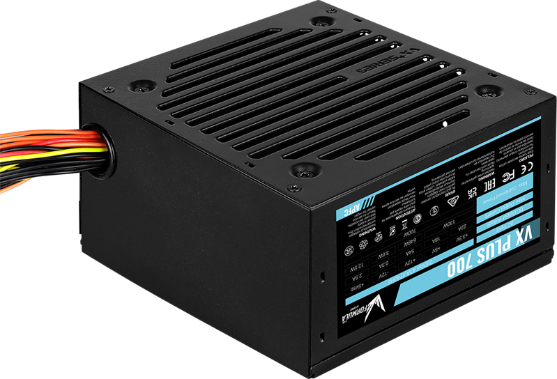 Блок питания Formula V Line VX PLUS 700, 700W, ATX12V v2.3, 12cm Fan (ex Aerocool)