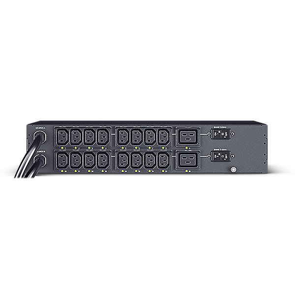 Панель питания распределительная CyberPower ATS PDU32SWHVCEE18ATNET (PDU44302) Switched, 2U type, 32Amp,SNMP, plug IEC 309 32A, (16) IEC 320 C13 (2) IEC 320 C19