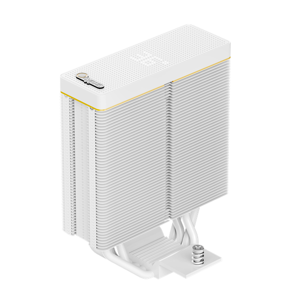 Кулер для процессора Ocypus Iota A40 WH Dual Fan, 2x120mm FAN, Display Panel, 4 HEAT PIPES, 4-PIN PWM, 500-2000 RPM, 29DBA, FDB, LGA115X/1200/1700/18XX, AM4/AM5
