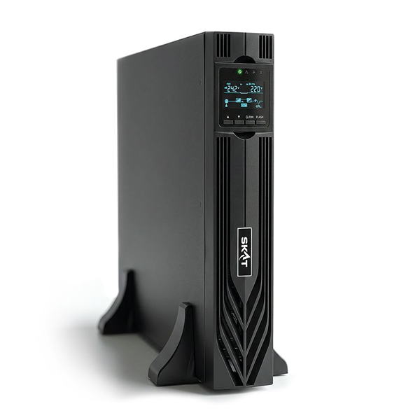 ИБП (8771) SKAT-UPS 2000-RACK-ON-E P3 - ИБП 2000 Вт, On-Line, синус, внешн. АКБ 48В, 8хC13
