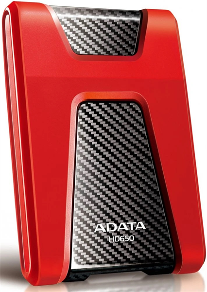 Внешний накопитель External HDD ADATA 1TB USB 3.2 Gen 1 (USB 5Gbps) COLOR BOX red