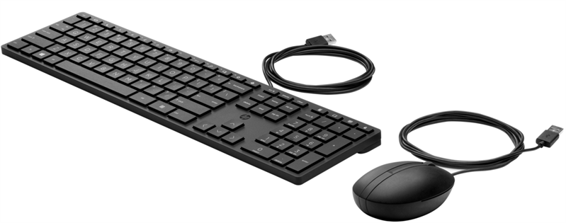 клавиатура и мышь Keyboard and Mouse HP 320MK Wired (black)