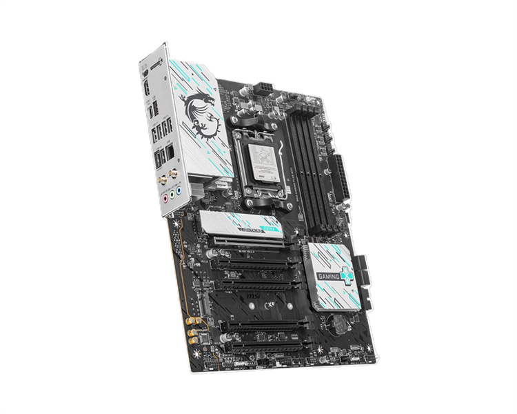 Материнская плата MSI B840 GAMING PLUS WIFI ,B840,AM5,4DDR5,5PCI-Ex16,2M.2,4SATA3,2USB10G(1A+1C),5USB5G