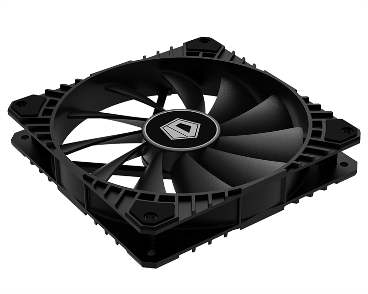 Вентилятор ID-COOLING WF-14025-XT-Black (140x140x25mm, 800-1600 об/мин RPM )