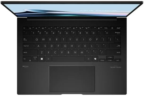 ASUS Zenbook 14 OLED UM3406HA-QD119 AMD Ryzen7 8840HS 3.3GHz LPDDR5X 16GB 1TB PCIE G4 SSD 14" OLED WUXGA BEND GLARE NON-TOUCH,400NITS(HDR),DCI-P3:100% Without OS Jade Black