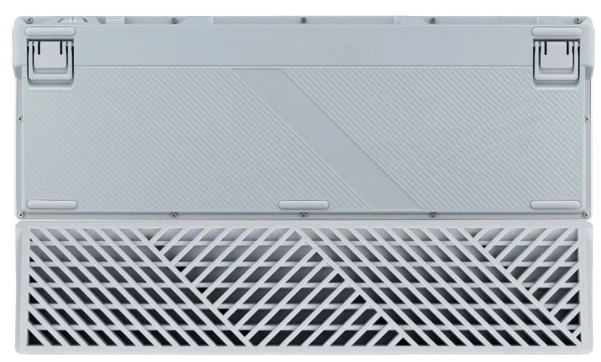Клавиатура ASUS M901 ROG AZOTH 96 HE, Wired, 2.4GHz RF, Bluetooth 5.1, 96%, ABS, RGB Lighting, White