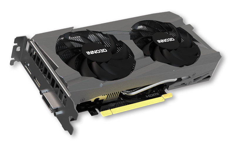 Видеокарта INNO3D RTX 3050 Twin X2 OC 8GB//RTX3050, DVI, DP,HDMI, 8G,D6