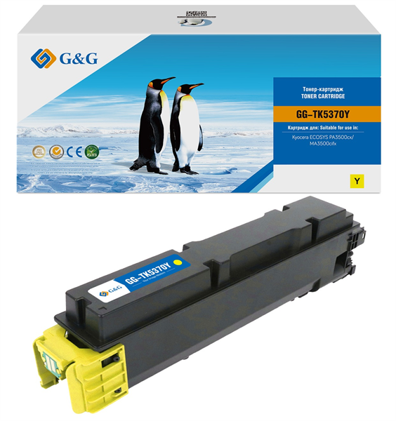 Тонер-картридж G&G GG-TK5370Y TK-5370Y желтый (5000стр.) для Kyocera ECOSYS PA3500cx/MA3500cifx