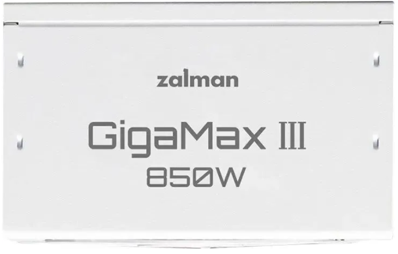 Блок питания Zalman ZM850-GV3 WH, 850W, ATX12V v3.0, Gen 5.0, APFC, 12cm Fan, 80+ Bronze, Retail