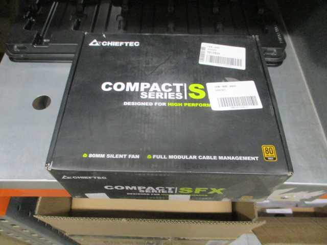 Блок питания Chieftec Compact CSN-450C (ATX 2.3, 450W, SFX, Active PFC, 80mm fan, 80 PLUS GOLD, Full Cable Management) Retail_repair