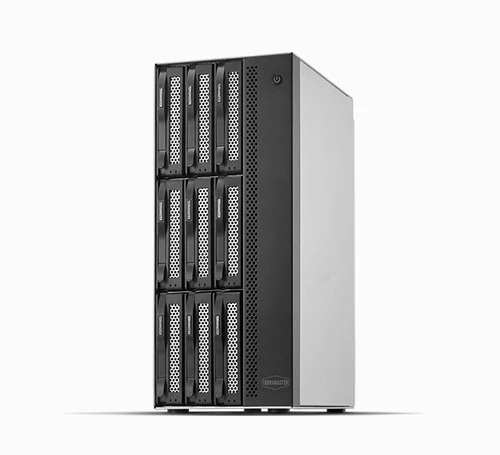 Система хранения данных TerraMaster D9-320 DAS tower/JBOD,RAID0,1/up to 9 SATA(3,5' or 2,5')/1xUSB3.2 Type-C gen2/1xPS/1YW