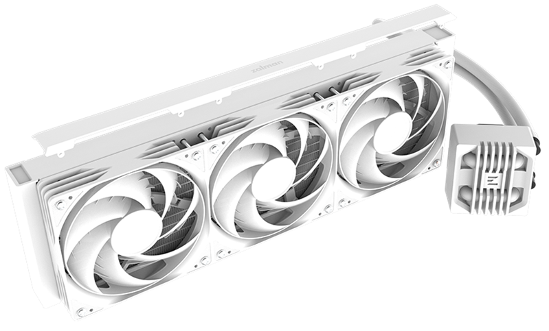 Система водяного охлаждения Zalman CPU Liquid Cooler 360mm, white