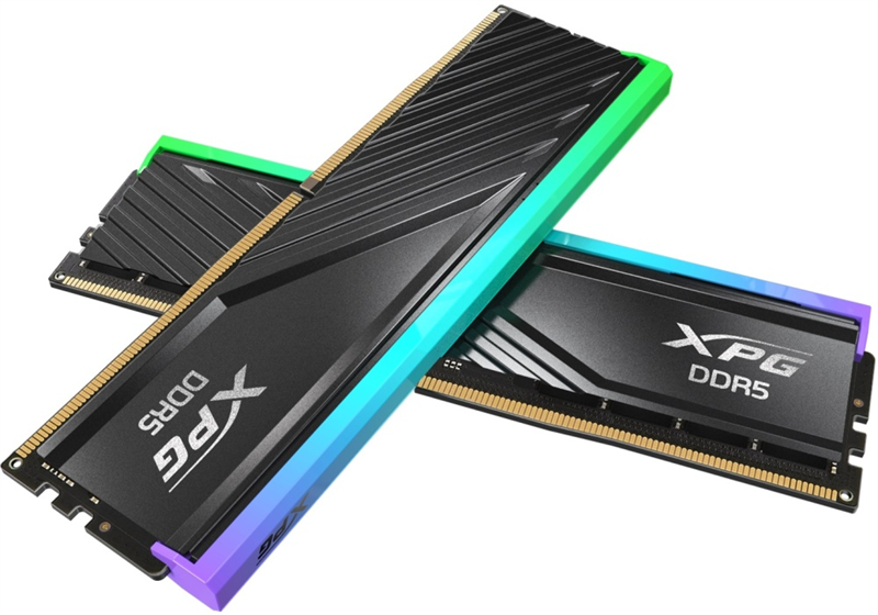 Оперативная память ADATA LANCER BLADE RGB DDR5 DIMM 32GB 6400MHz 2*16GB 32-39-39 1.4V BLACK DUAL TRAY