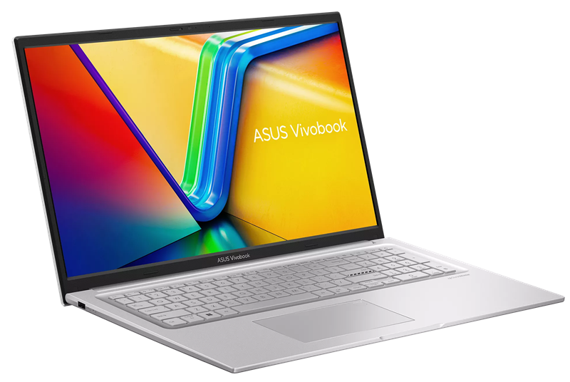 Ноутбук ASUS Vivobook 17 X1704VA-AU937 Intel Core 7 150U DDR4 16GB 1TB PCIE G4 SSD 17.3" FHD (1920 x 1080) IPS 60Hz Without OS 2.10 kg Cool Silver